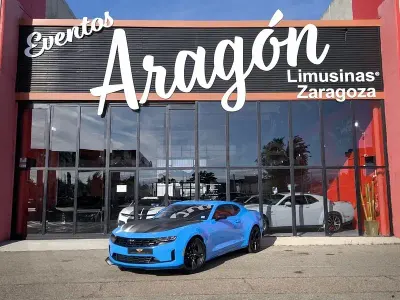 Usado Chevrolet Camaro 405 CV (297 kW) 2015 Azul Coupe