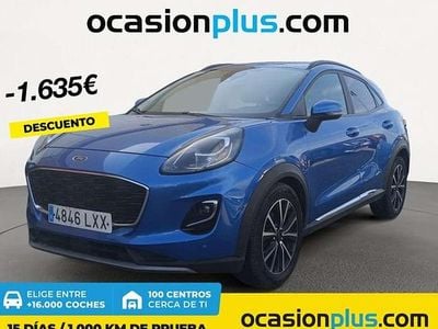 Azul Usado 2022 Ford Puma Titanium SUV | 14.082 € (Buen precio)