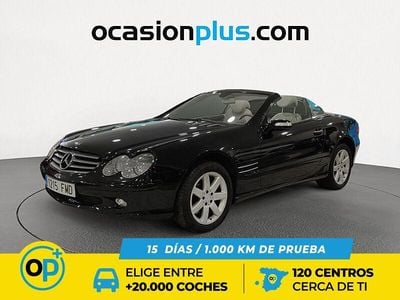 Usado Mercedes SL500 306 CV (225 kW) 2007 Negro Descapotable