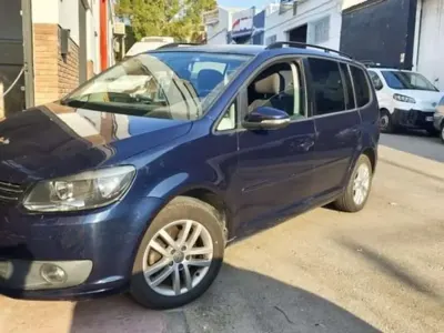 Usado VW Touran Advance 110 CV (80 kW) 2014 Azul Monovolumen