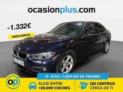 Usado BMW 318 150 CV (110 kW) 2016 Azul Berlina