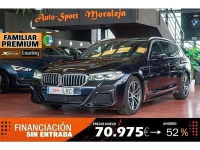 Usado BMW 520 Comfort Edition 190 CV (139 kW) 2021 Negro Familiar