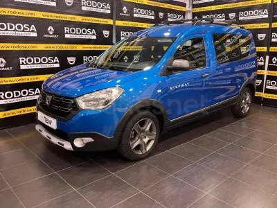 Usado Dacia Dokker Stepway 75 CV (55 kW) 2018 Blanco Monovolumen