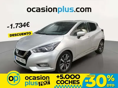 Occasion Nissan Micra N-Connecta 90 PK (66 kW) 2018 Grijs Hatchback