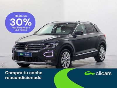 Usado VW T-Roc Sport 150 CV (110 kW) 2021 Gris SUV