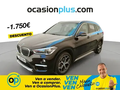 Usado BMW X1 150 CV (110 kW) 2018 Negro SUV