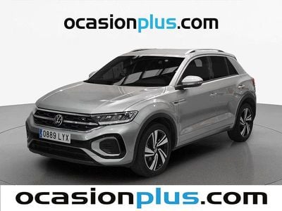 Usado VW T-Roc R-line 150 CV (110 kW) 2022 Gris plata SUV