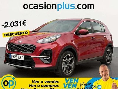 Brugt Kia Sportage GT-Line 136 HK (100 kW) 2020 Rød SUV