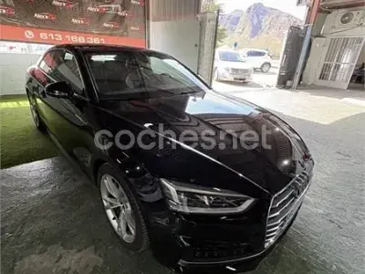 Usado Audi A5 S-Line 252 CV (185 kW) 2018 Negro Coupe