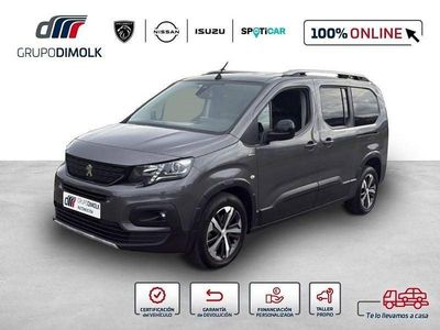 Usado Peugeot Rifter GT-line 130 CV (95 kW) 2020 Gris Monovolumen
