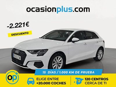 Blanco Usado 2021 Audi A3 Berlina | 19.990 € (Precio justo)
