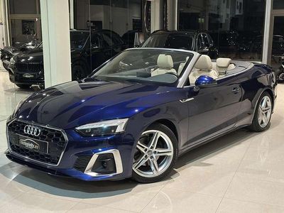 Usado Audi A5 Cabriolet S-Line 190 CV (139 kW) 2020 Azul Descapotable