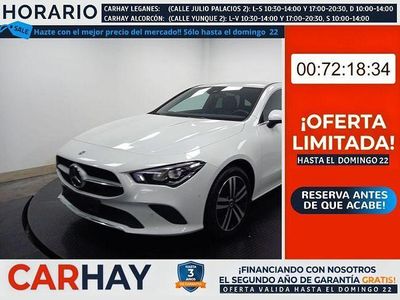 Usado Mercedes CLA250e Business 218 CV (160 kW) 2021 Blanco Berlina