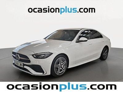 Usado Mercedes C220 AMG 200 CV (147 kW) 2022 Blanco Berlina