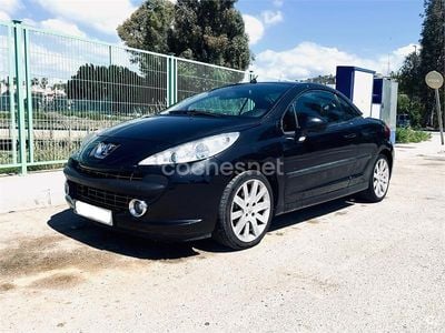 Usado Peugeot 207 CC Sport 110 CV (80 kW) 2007 Negro Descapotable