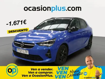 Usado Opel Corsa GS Line 100 HP (73 kW) 2021 Azul Sedan