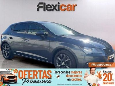 Usado Seat Leon Style 130 CV (95 kW) 2020 Gris Berlina