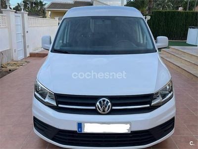 Usado VW Caddy 75 CV (55 kW) 2016 Blanco Monovolumen