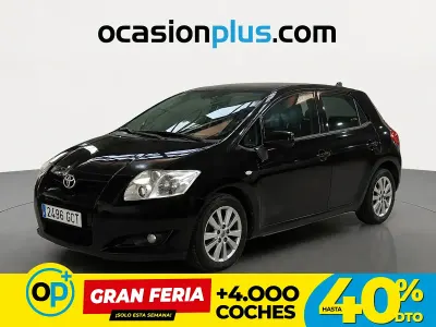 Usado Toyota Auris Sol 124 CV (91 kW) 2008 Negro Utilitario