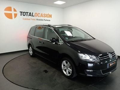 Negro Usado 2017 VW Sharan Advance Monovolumen | 25.990 € (Caro)