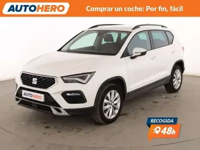 Usado Seat Ateca Style 110 CV (80 kW) 2022 Blanco SUV