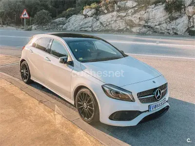 Usado Mercedes A180 122 CV (89 kW) 2017 Blanco Utilitario