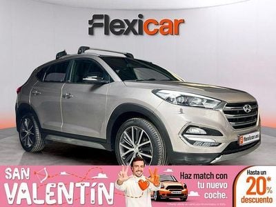 Usado Hyundai Tucson GO! 141 CV (103 kW) 2018 Gris SUV