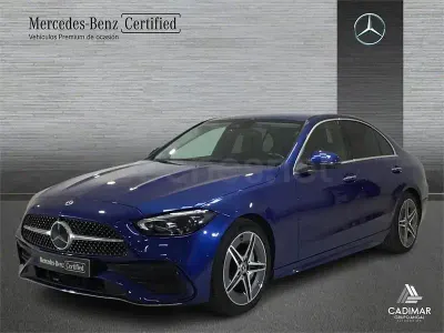 Usado Mercedes C220 200 CV (147 kW) 2022 Azul Berlina