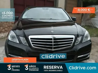 Usado Mercedes E220 Avantgarde 170 CV (125 kW) 2011 Negro Berlina