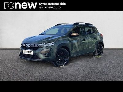 Usado Dacia Sandero Extreme 100 CV (73 kW) 2025 Verde Berlina