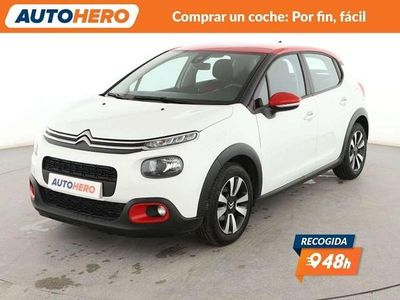 Usado Citroën C3 Feel 82 CV (60 kW) 2017 Blanco Utilitario