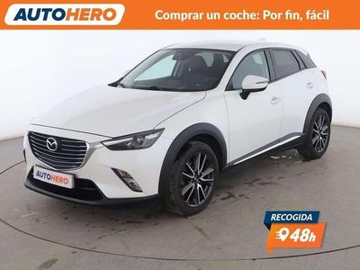 Blanco Usado 2016 Mazda CX-3 Luxury SUV | 13.299 € (Precio justo)