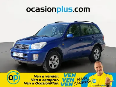 Käytetty Toyota RAV4 Luna 116 HP (85 kW) 2003 Sininen Katumaasturi