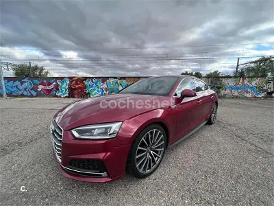 Usado Audi A5 Sportback Sport 190 CV (139 kW) 2017 Granate Utilitario