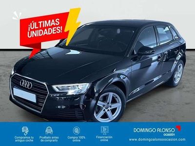 Usado Audi A3 116 CV (85 kW) 2019 Negro Berlina