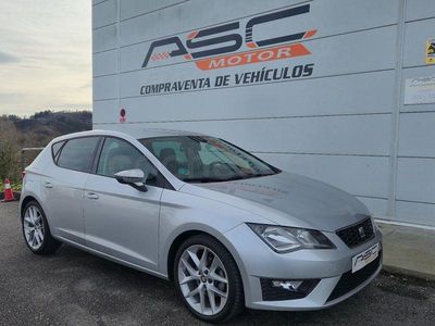 Usado Seat Leon FR 150 CV (110 kW) 2016 Gris / plata Berlina