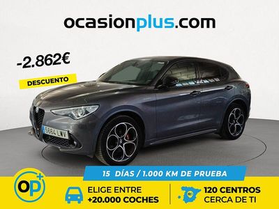 Usado Alfa Romeo Stelvio Veloce 210 CV (154 kW) 2022 Negro SUV