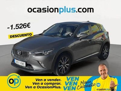 Begagnad Mazda CX-3 Luxury 120 HK (88 kW) 2018 Grå SUV