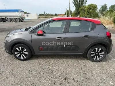 Usado Citroën C3 Feel 82 CV (60 kW) 2019 Gris / plata Utilitario
