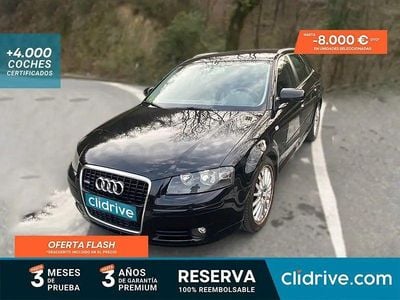 Usado Audi A3 Ambition 140 CV (102 kW) 2007 Negro Utilitario