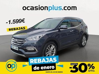 Azul Usado 2016 Hyundai Santa Fe Style SUV | 19.991 € (Precio justo)