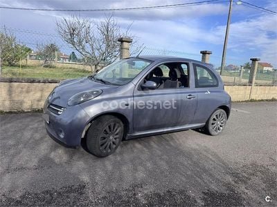 Gris / plata Usado 2007 Nissan Micra Tekna Berlina | 3850 € (Un poco caro)