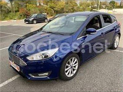 Azul Usado 2015 Ford Focus Titanium Berlina | 10.000 € (Caro)