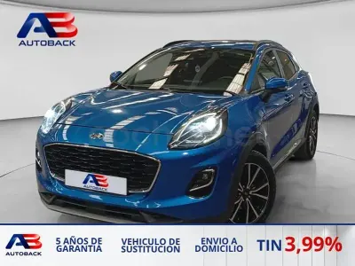 Usado Ford Puma Titanium 125 CV (91 kW) 2022 Azul SUV