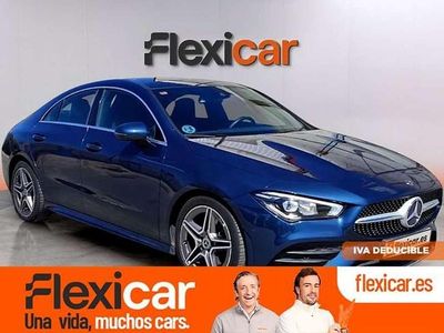 Usado Mercedes CLA200 150 CV (110 kW) 2020 Azul Coupe