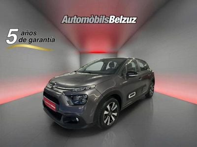 Usado Citroën C3 Feel 85 CV (62 kW) 2022 Gris Utilitario