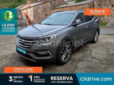 Gris / plata Usado 2016 Hyundai Grand Santa Fe Style SUV | 14.490 €
