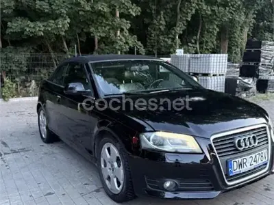 Usado Audi A3 Cabriolet Ambition 160 CV (117 kW) 2008 Negro Descapotable