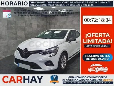 Usado Renault Clio V Business 85 CV (62 kW) 2021 Blanco Berlina