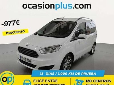 Usado Ford Tourneo Courier Titanium 102 CV (75 kW) 2017 Blanco Monovolumen